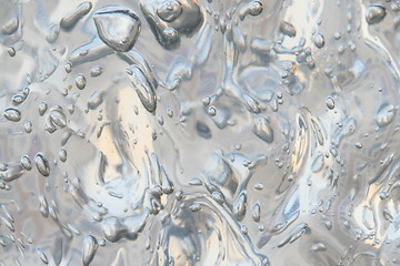 Image showing Bubbles in gel