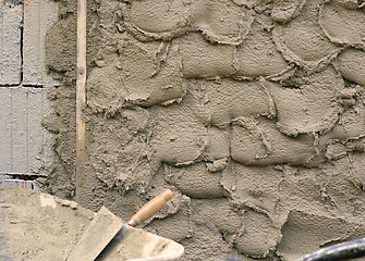 Image showing Apply plaster