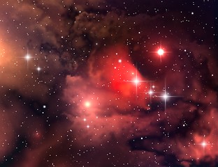 Image showing Nebula ( abstract background )