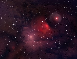 Image showing Nebula ( abstract background )