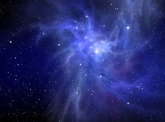 Image showing Nebula ( abstract background )