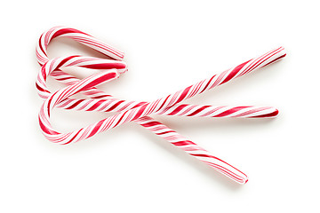 Image showing stripy candy cane