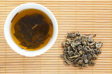 Image showing green tea