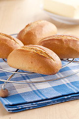Image showing fresh baguette