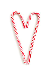 Image showing stripy candy cane