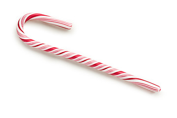 Image showing stripy candy cane