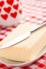 Image showing fresh butter