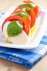 Image showing caprese salad