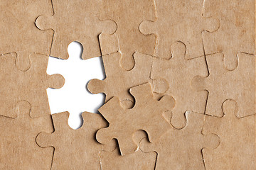 Image showing puzzle background