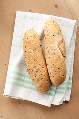 Image showing wholemeal roll