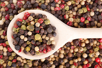 Image showing various colourful pepper