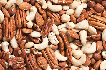 Image showing nuts background