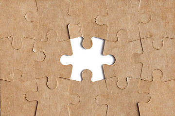 Image showing puzzle background