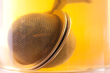 Image showing detail of tea strainer 