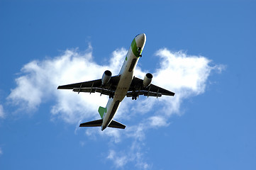 Image showing Airplane taking off