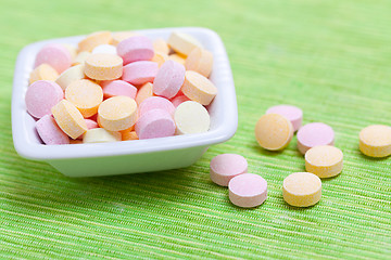 Image showing sweet color candies