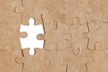 Image showing puzzle background