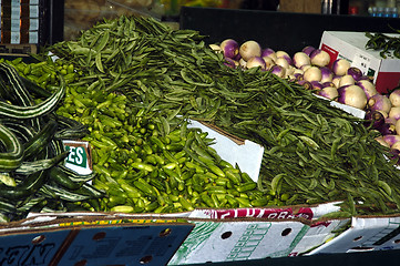 Image showing Vegetable shop