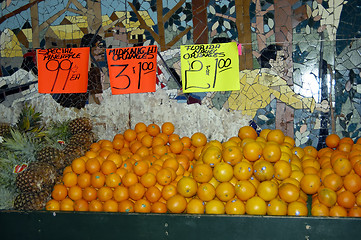 Image showing Fruit Stall