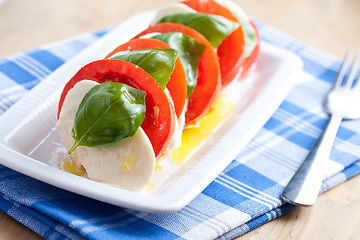 Image showing caprese salad