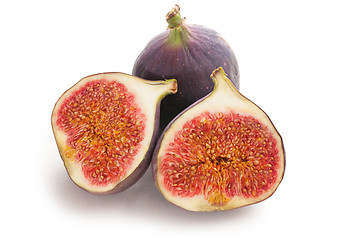 Image showing fig fruit on white background