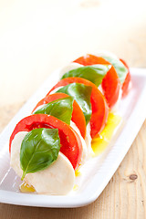 Image showing caprese salad