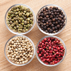 Image showing various colourful pepper