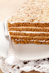 Image showing honey cake