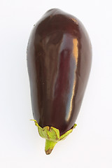 Image showing Whole aubergine