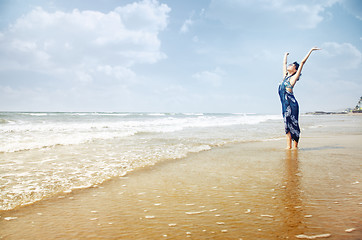 Image showing Pleasure at the beach