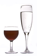 Image showing Wine and Champagne