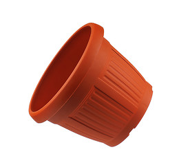 Image showing Plastic pot