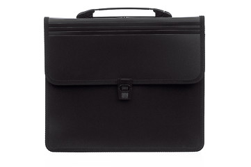 Image showing Black briefcase