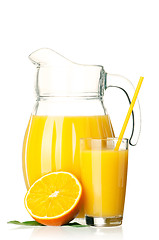 Image showing Orange juice