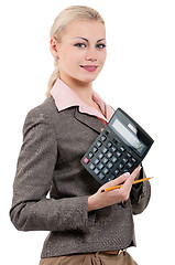 Image showing Young businesswoman