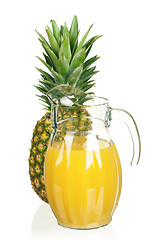 Image showing Pineapple juice