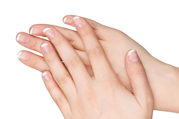 Image showing Woman hands