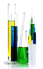 Image showing Laboratory glassware