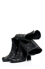 Image showing Black boots