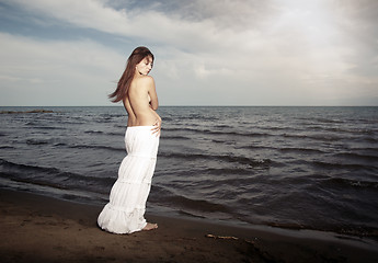 Image showing Sea sensuality