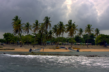 Image showing  coastline  dominicana