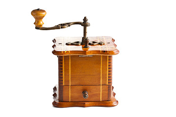 Image showing antique coffee mill