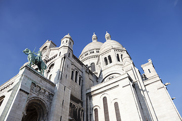 Image showing Sacre Coeur Basilica in Paris