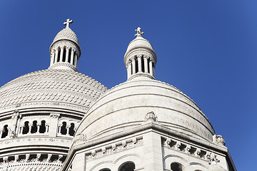 Image showing Sacre Coeur Basilica in Paris