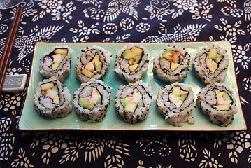 Image showing sushi