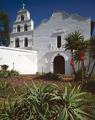 Image showing Mission San Diego de Alcala