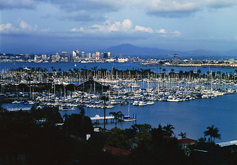 Image showing Shelter Island with Downtown San Diego