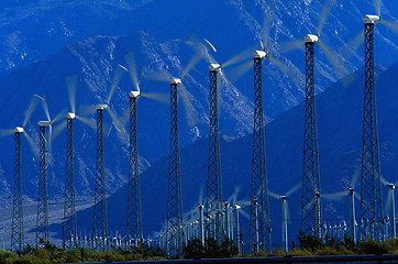 Image showing Wind Turbines