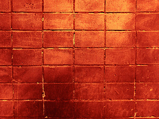 Image showing Dark-red walll texture
