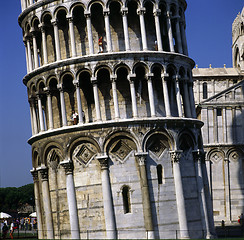 Image showing Leaning tower in Pisa, Italy